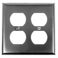 Acorn Mfg Acorn AW8BP 03200 Double Duplex Wall Plate AW8BP